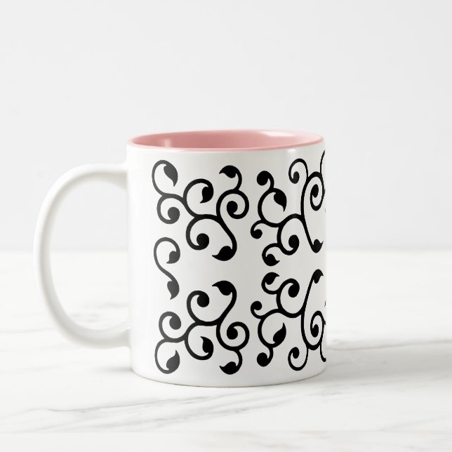art Moroccan stencil mugs (Left)