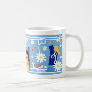 Art Mug: Guides 100 Centenary Mug. Blue. Coffee Mug