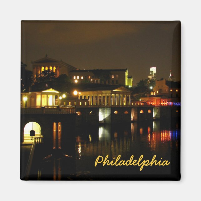 Art Museum at Night Magnet (Front)