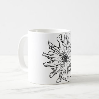 Art Natural Flower Coffee Mug