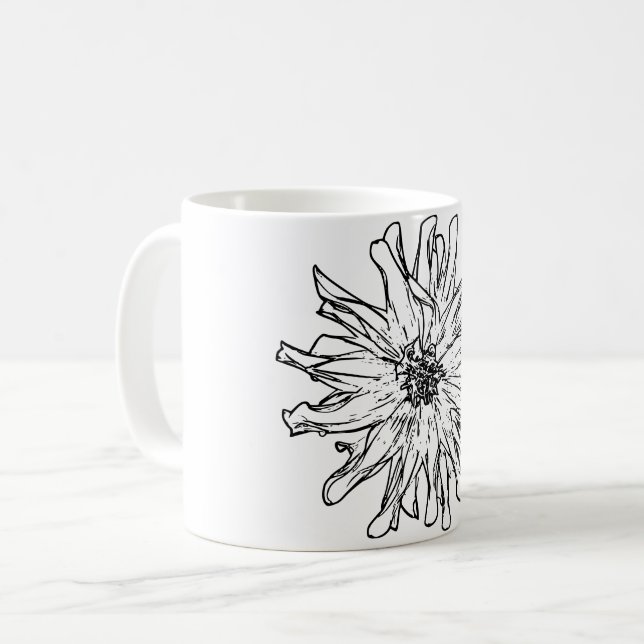 Art  Natural Flower Coffee Mug (Front Left)