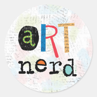 Art Nerd Sticker Sheet