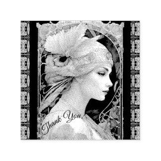 Art Nouvaeu  Self-inking Stamp