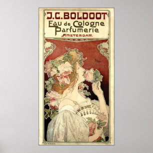 Art Nouveau 1897 Ad by Privat-Livemont Poster