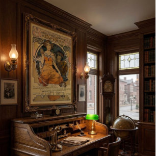 Art Nouveau 1904 World's Fair St. Louis by Mucha Poster