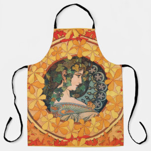 Art Nouveau-1 All-Over Print Apron