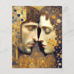 Art Nouveau A Couple In Love