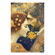 Art Nouveau A Couple In Love 