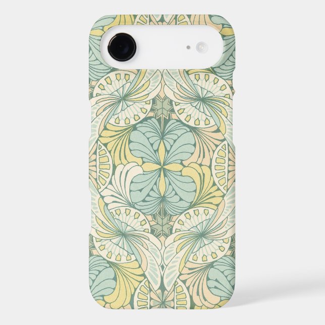 art nouveau abstract ornate pattern Case-Mate iPhone case (Back)
