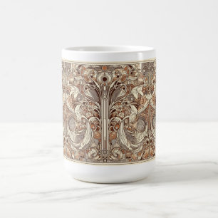 Art Nouveau All Over Pattern Coffee Mug