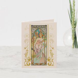 Art Nouveau Alphonse Mucha for any occasion Invitation