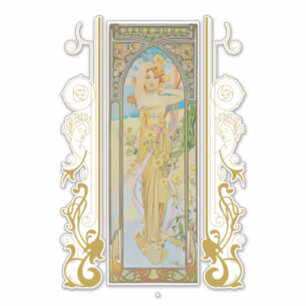 Art Nouveau Alphonse Mucha -The Brightness of Day