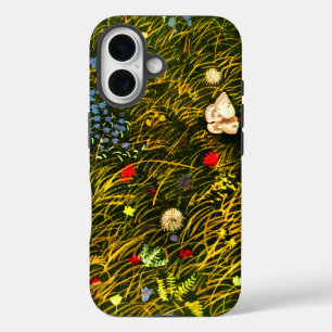 Art Nouveau Alpine Meadow  iPhone 16 Case