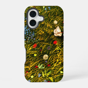 Art Nouveau Alpine Meadow iPhone 16 Case