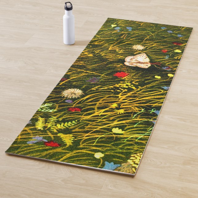 Art Nouveau Alpine Meadow  Yoga Mat (In Situ)