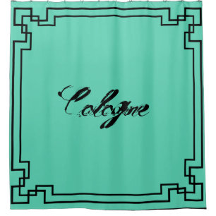 Art Nouveau Art Deco Köln Cologne Jugendstil Shower Curtain