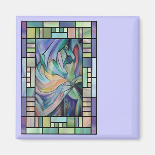 Art Nouveau Belly Dance (Portrait) Magnet