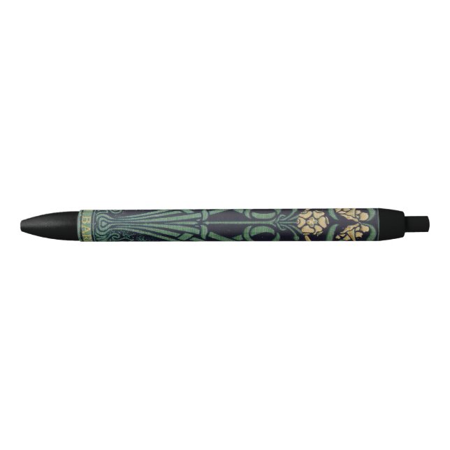Art Nouveau Black Ink Pen (Front)
