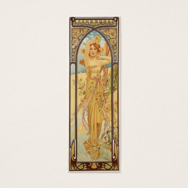Art Nouveau Bookmark (Front)