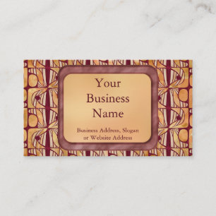 Art Nouveau Business Card