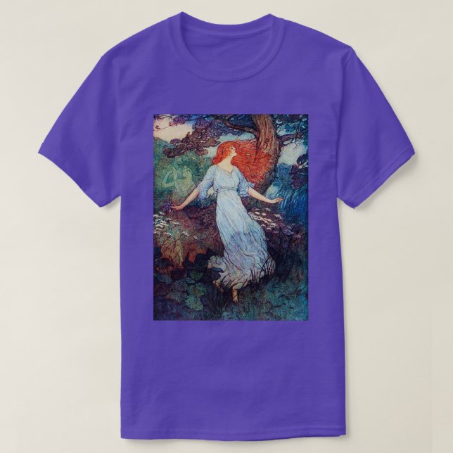 Art Nouveau by Elenore Abott T-Shirt (Design Front)