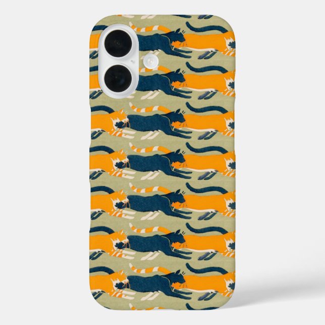 Art Nouveau Cats Case-Mate iPhone Case (Back)