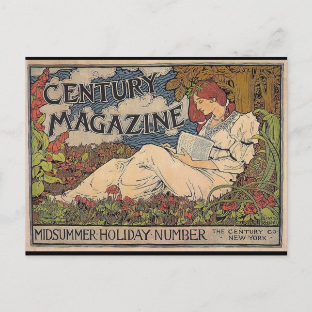 Art Nouveau - Century Magazine Postcard (Front)