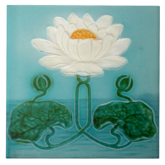 Art Nouveau Ceramic Fireplace wall Tile