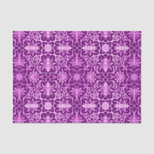 Art Nouveau Chinese Pattern - Amethyst Purple Tissue Paper