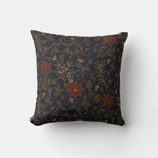 Art Nouveau Christmas Cushion