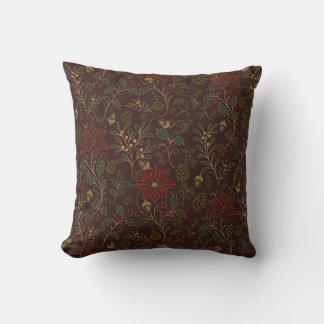 Art Nouveau Christmas Cushion