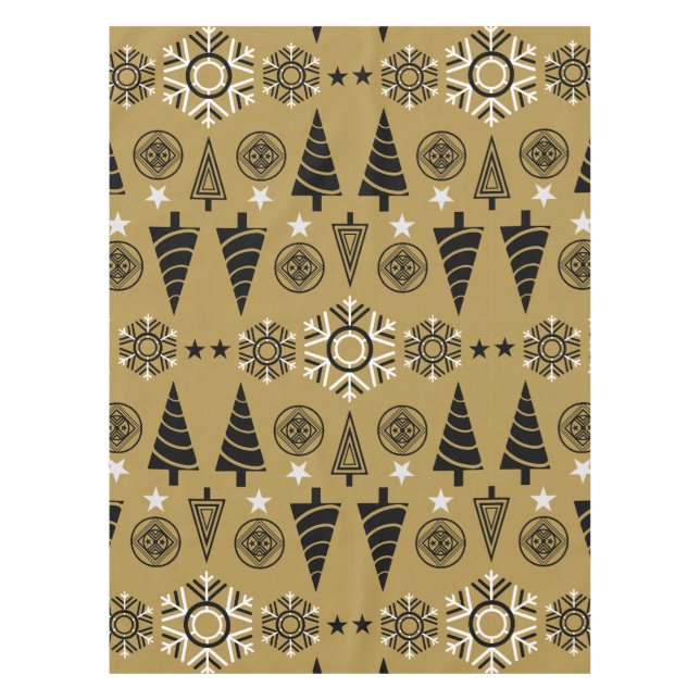  Art Nouveau Christmas Decoration Tablecloth (Front)