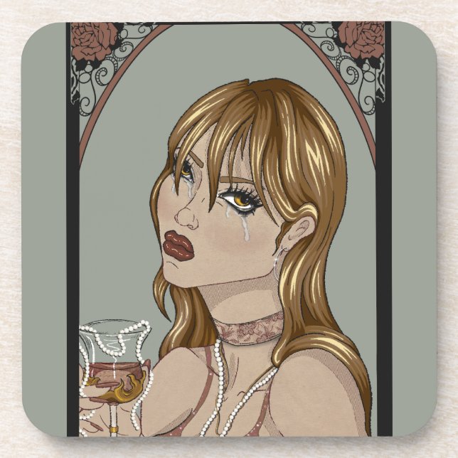Art Nouveau Coaster (Front)