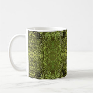 art nouveau colourful ornamental vintage pattern i coffee mug