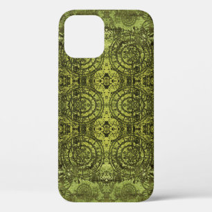 Art Nouveau: Colourful Vintage Ornament. iPhone 12 Case