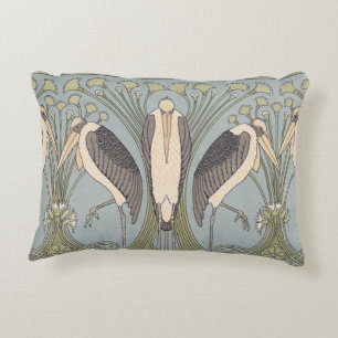 Art Nouveau Crane Pillow