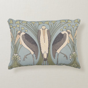 Art Nouveau Crane Pillow