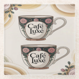 Art Nouveau Cup Coaster Set