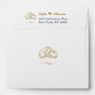 Art Nouveau Custom Addressed Envelope