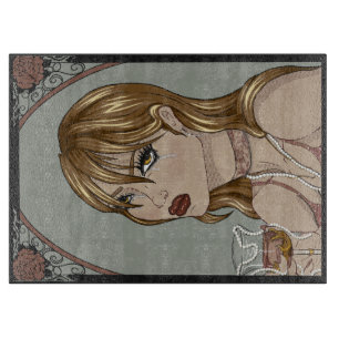 Art Nouveau Cutting Board