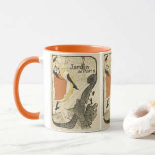 Art Nouveau Dancer Jane Avril by Toulouse Lautrec Mug
