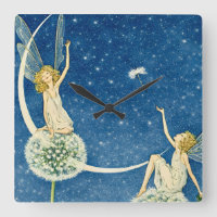 Art Nouveau Dandelion Fairy Illustration