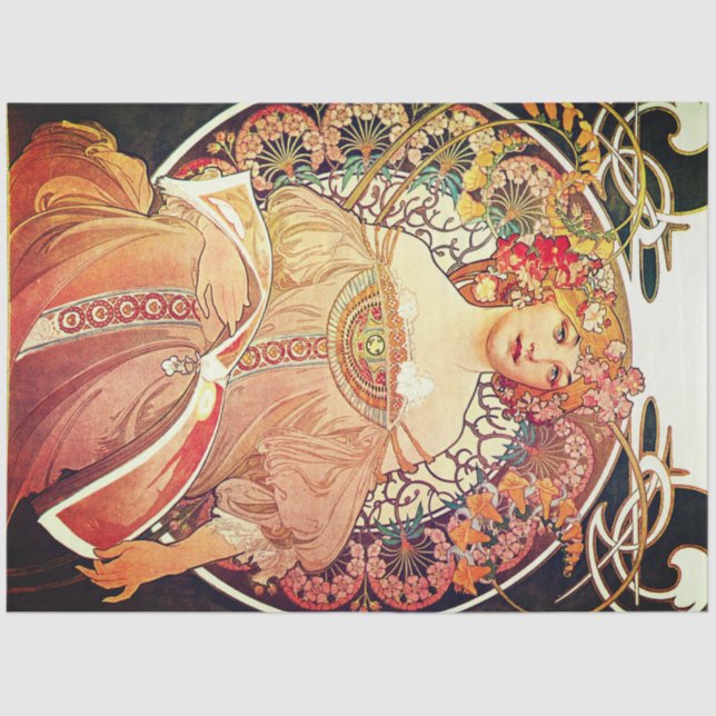Art Nouveau  Decoupage Paper (Front)