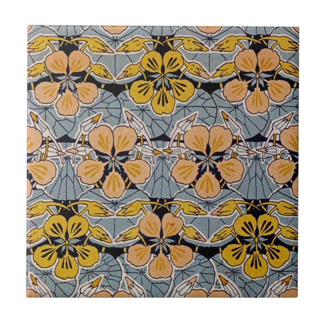 Art Nouveau Design #10 @ VictoriaShaylee Tile (Front)