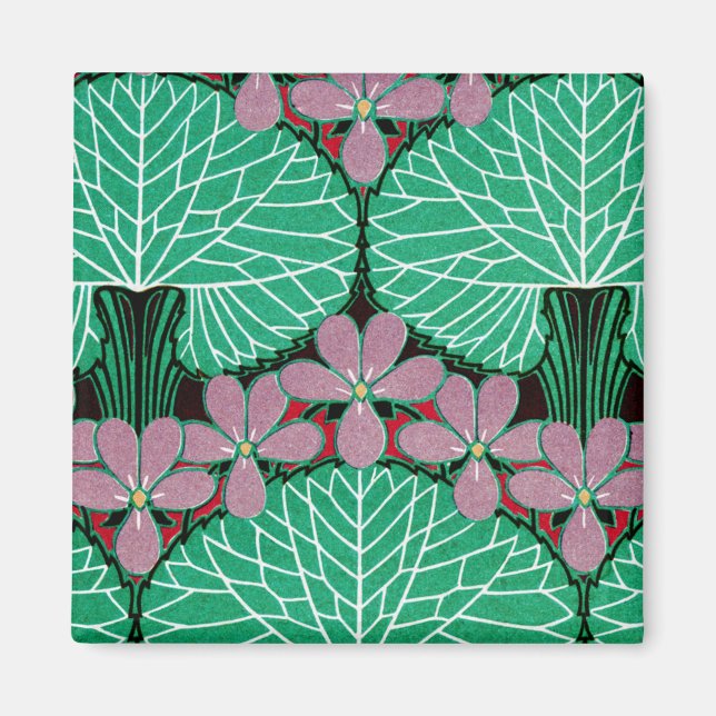 Art Nouveau Design #12 at Emporio Moffa Magnet (Front)