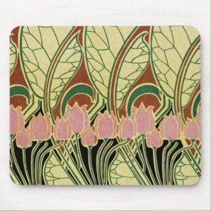 Art Nouveau Design #1 Mouse Mat
