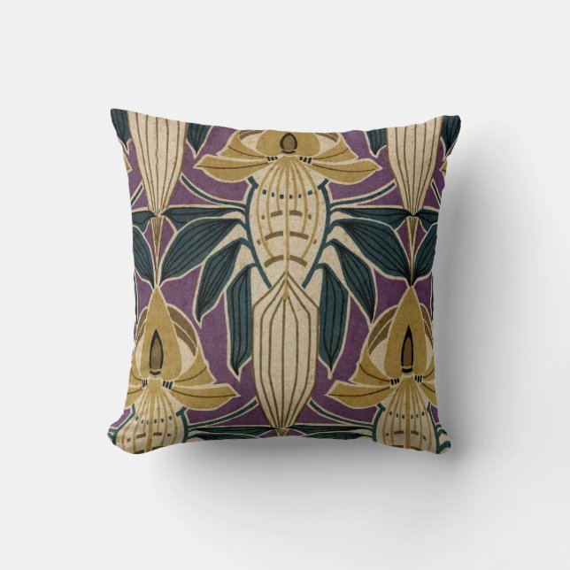 Art Nouveau Design #1 @ VictoriaShaylee Cushion (Front)