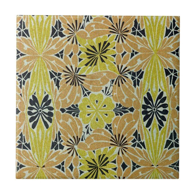 Art Nouveau Design #2 @ VictoriaShaylee Tile (Front)