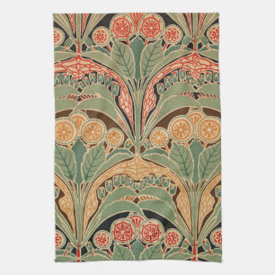 Art Nouveau Design #3 at Emporio Moffa Tea Towel