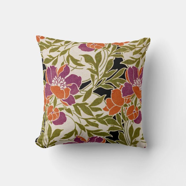 Art Nouveau Design #3 Cushion (Front)